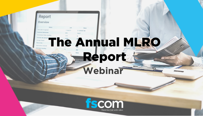 MLRO Report Webinar website