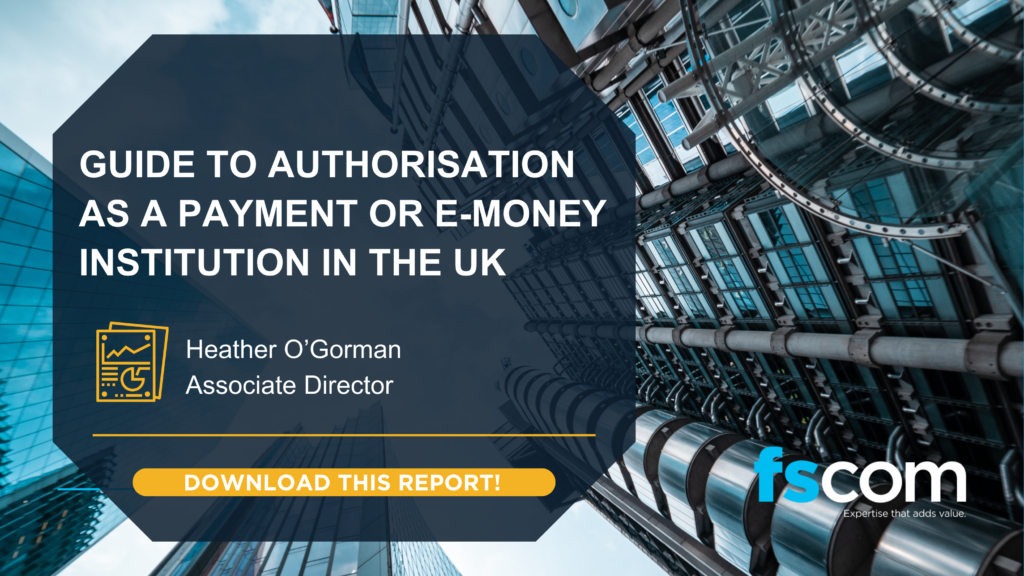 Guide to authorisation as a payment
