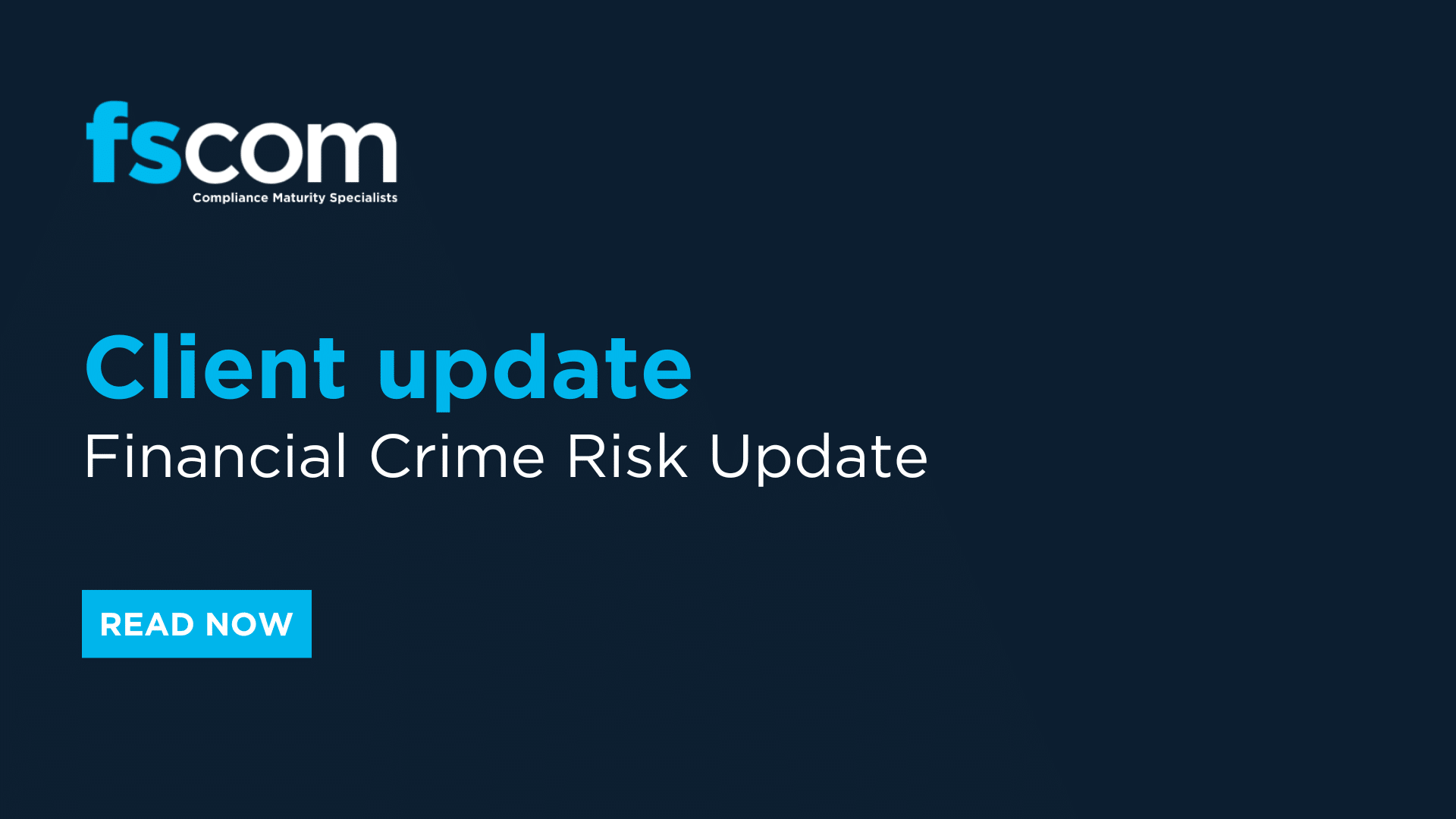 Financial Crime Risk Update - fscom
