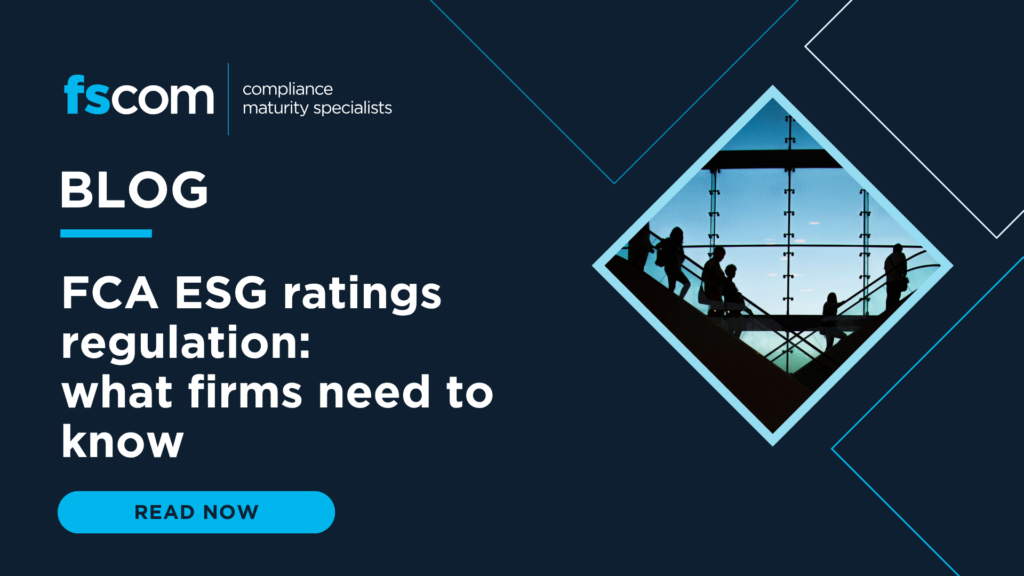 FCA ESG ratings regulation: what firms need to know